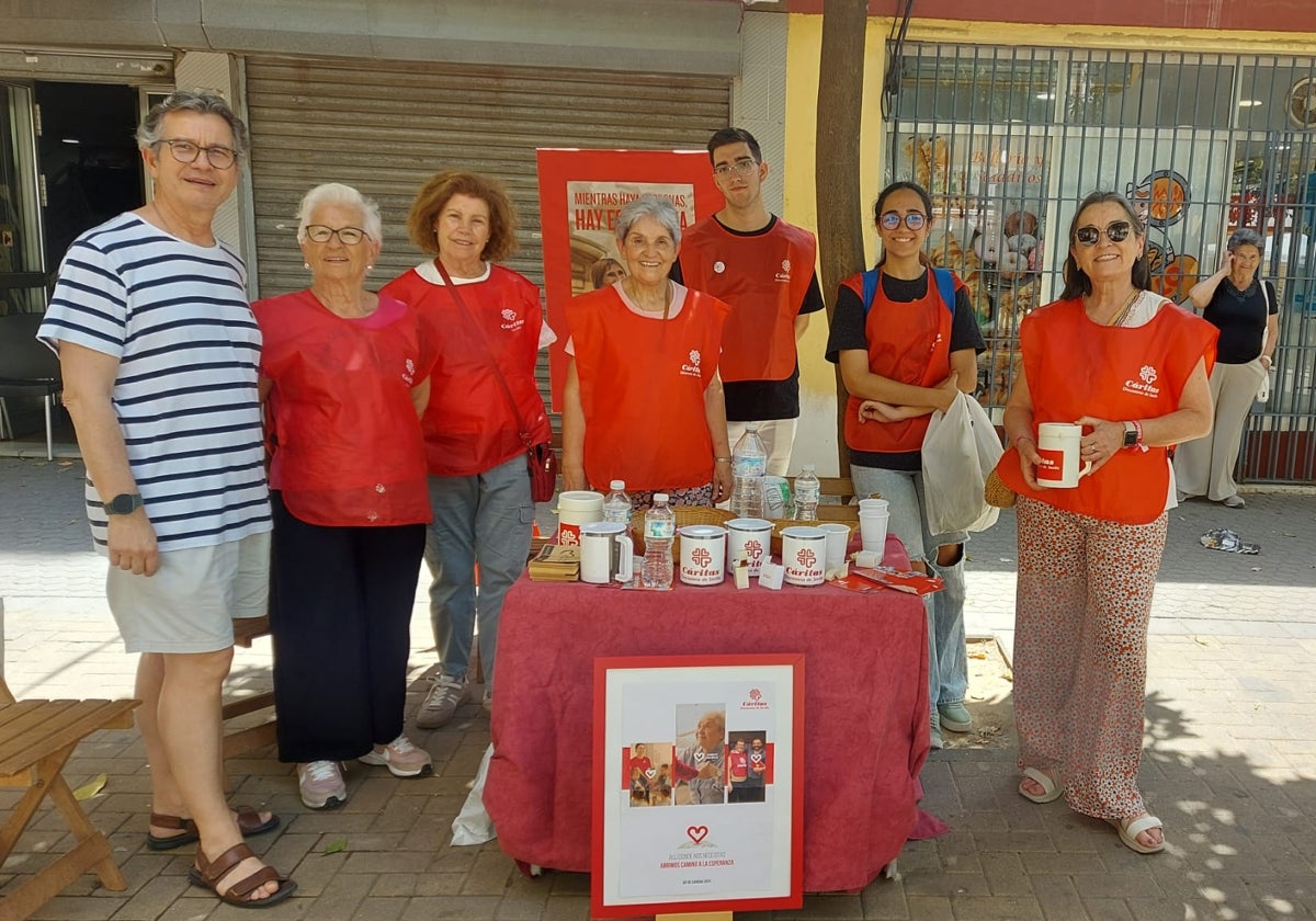 Voluntarios de Cáritas Sevilla