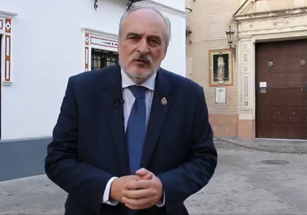 Manuel Vicedo, candidato de Jesús Despojado: «Los hermanos decidirán los posibles proyectos de cambio del misterio»