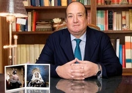 Roberto Olmedo , candidato de Jesús Despojado: «Ser los penúltimos del Domingo de Ramos me parece excesivo»