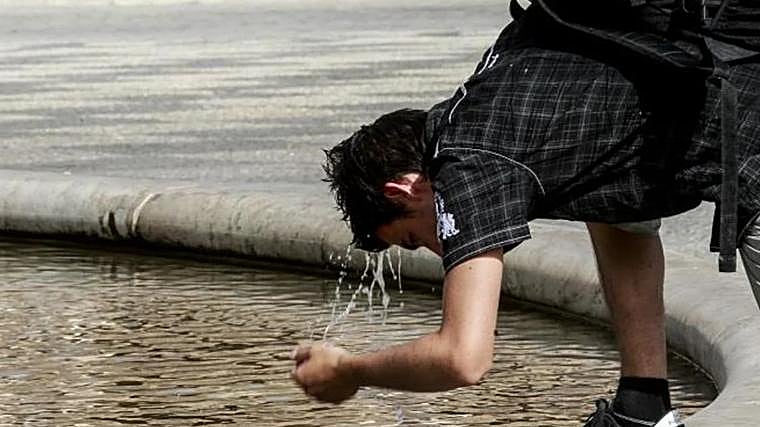 Imagen de archivo ola de calor en Sevilla