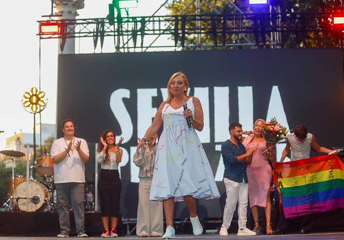 Belén Esteban ha sido la gran protagonista este año en el Pregón del Orgullo