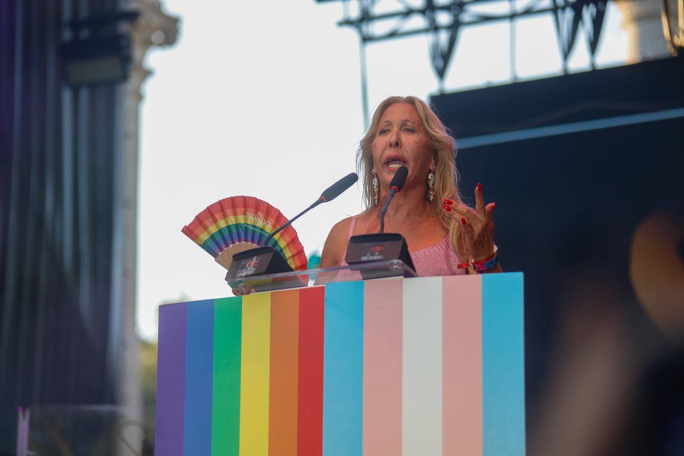 Belén Esteban ha sido la gran protagonista este año en el Pregón del Orgullo