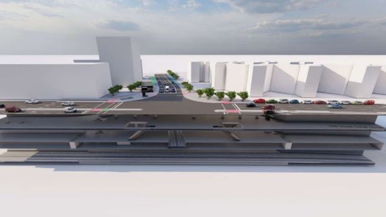 La línea 3 del metro de Sevilla tendrá una estación cada medio kilómetro