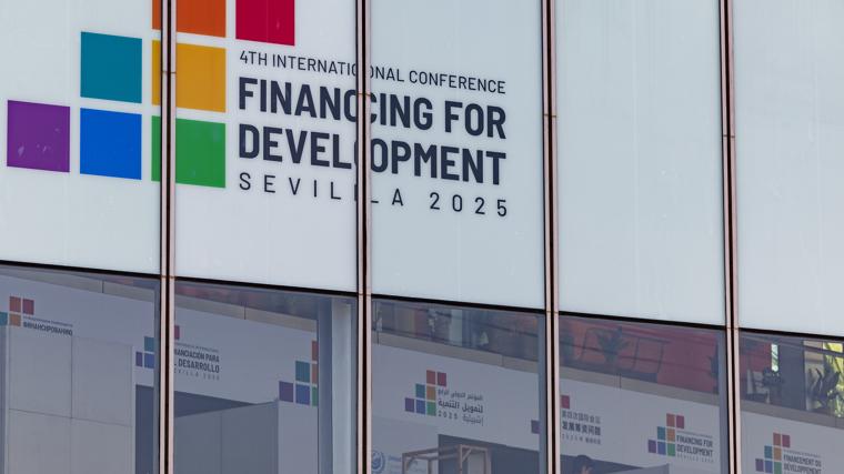 Preparativos de la Cumbre de la ONU en Sevilla