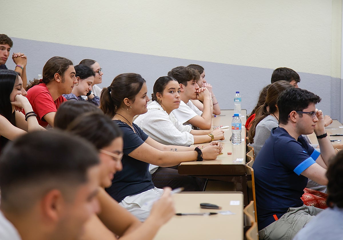 Pruebas de Selectividad del mes de junio en Sevilla
