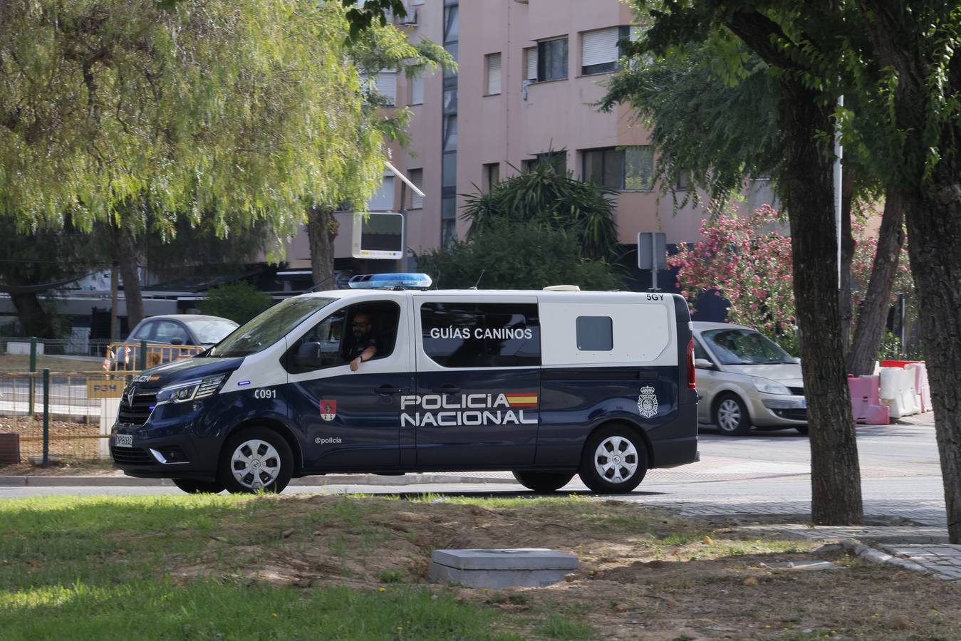 Miembros de la Policía Local y Nacional así como equipos de la Guardia Civil han tomado Sevilla para la Cumbre de la ONU