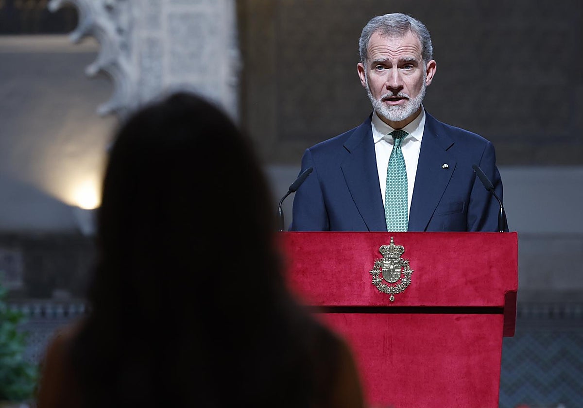 El Rey Felipe VI se dirige a los principales dirigentes en la cena previa a la Cumbre de la ONU