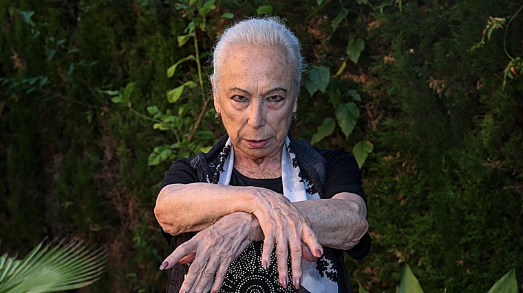 Cristina Hoyos ha bailado junto a grandes artistas como Antonio Gades