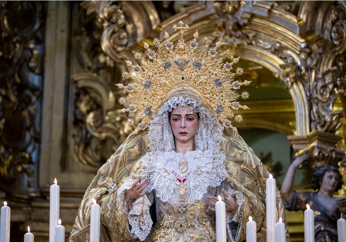 La Virgen del Rocío en el Salvador