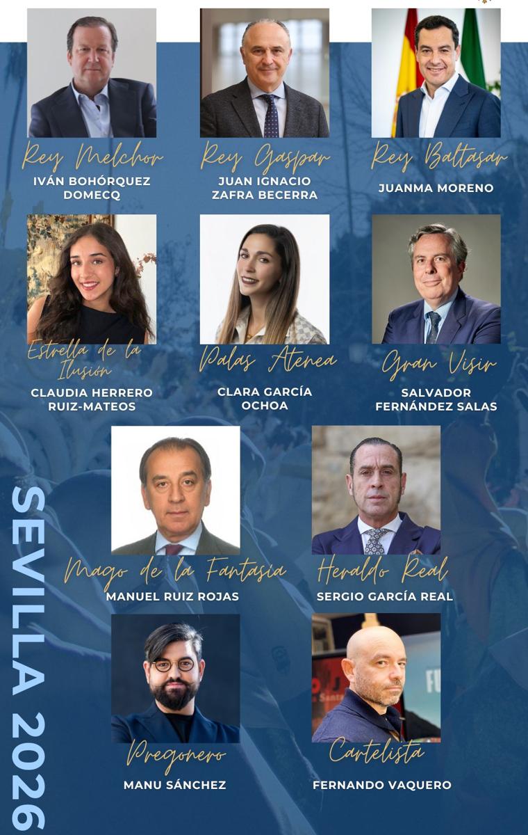 Juanma Moreno será Baltasar en la Cabalgata de los Reyes Magos de Sevilla 2026