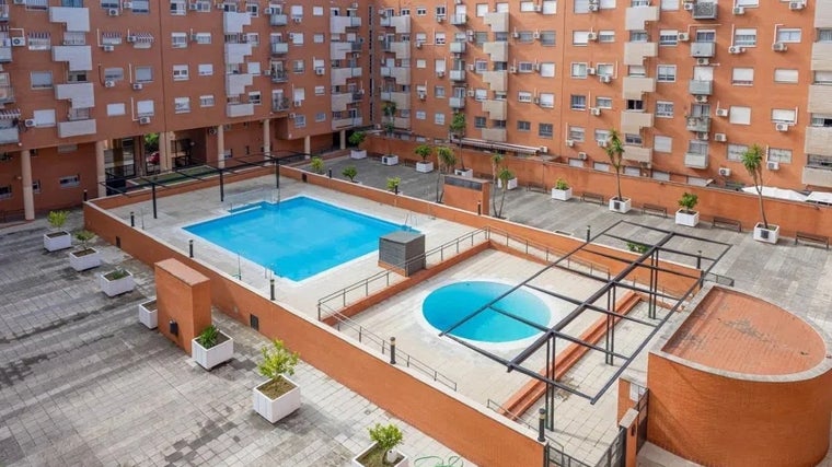 Piscina de la vivienda