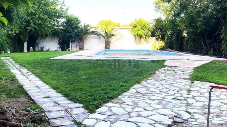 Piscina de la vivienda