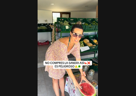 María de Lluc, nutricionista: «No compréis la sandía así, es peligroso»