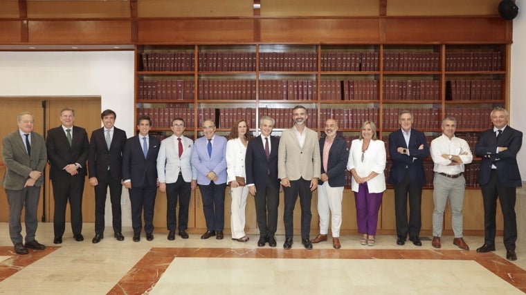 Participantes en el debate