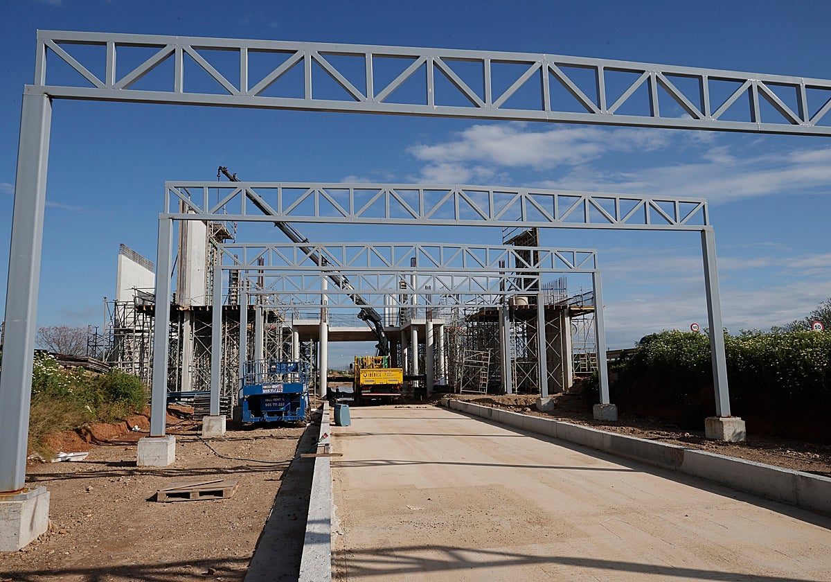 Obras del Metro de Sevilla