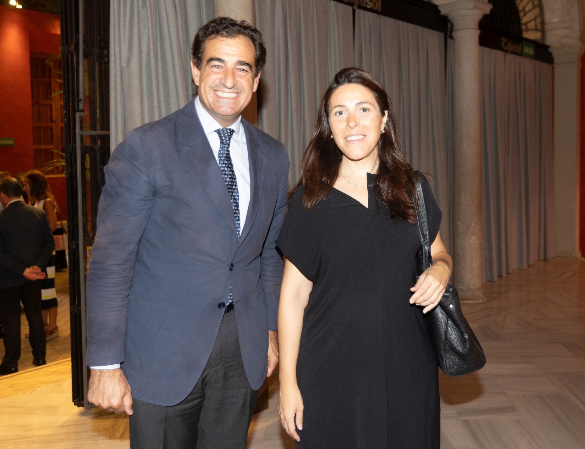 Rafael Monsalve y Estefanía Portillo