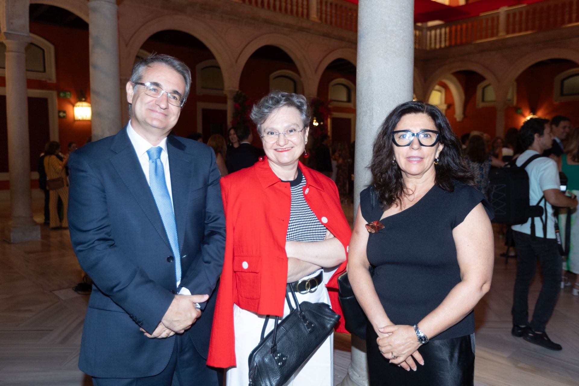 Ángel Ballesteros, Eulalia W. Petit y Carmen Márquez Carrasco