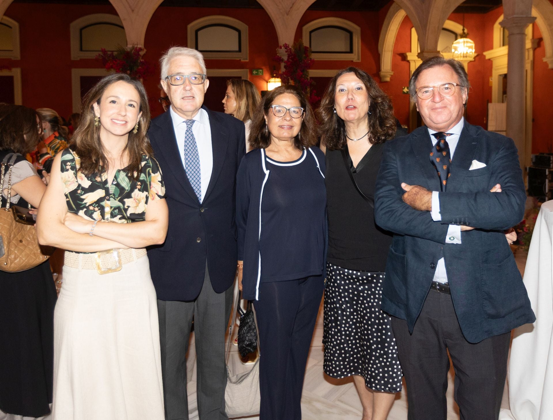 Laura García, Alberto Donaire, Pilar Blanco, Ángeles Rodríguez y Andrés Rodríguez