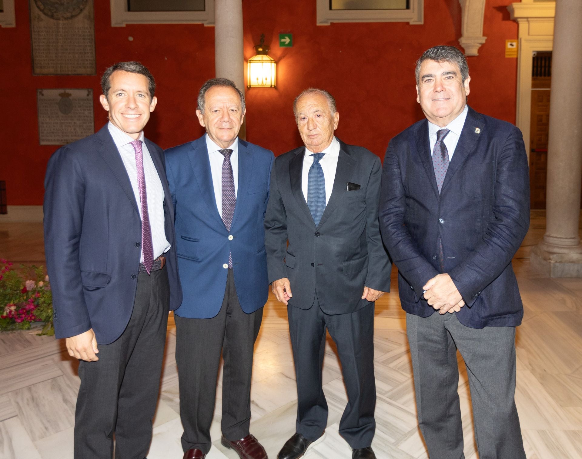 Alfonso Martínez, Alfonso Martínez Escribano, Eugenio Suárez y Luis García Navarro