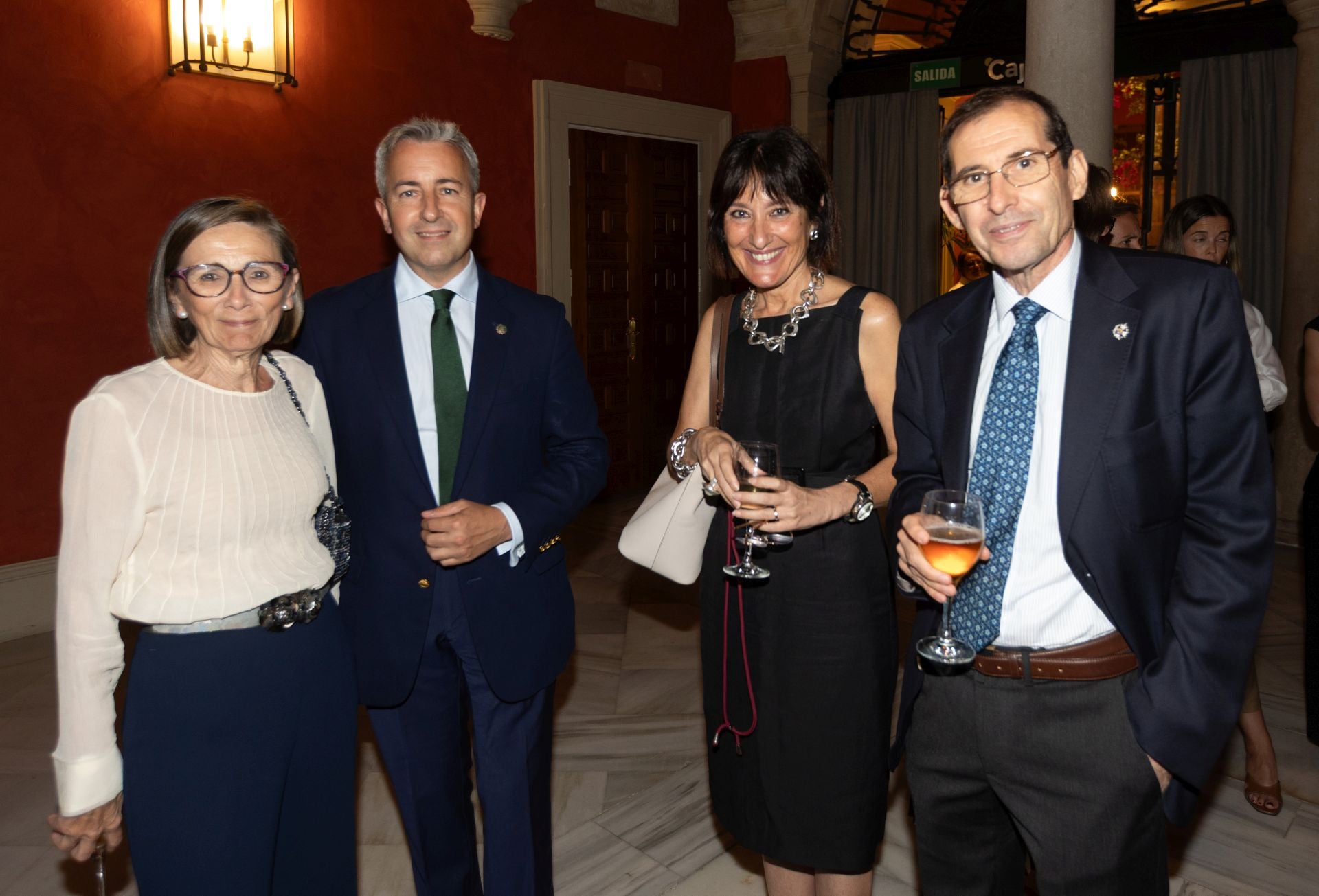 Concha Barrero, Joaquín María Barrón Tous, María del Amor Albert y Alberto Díez