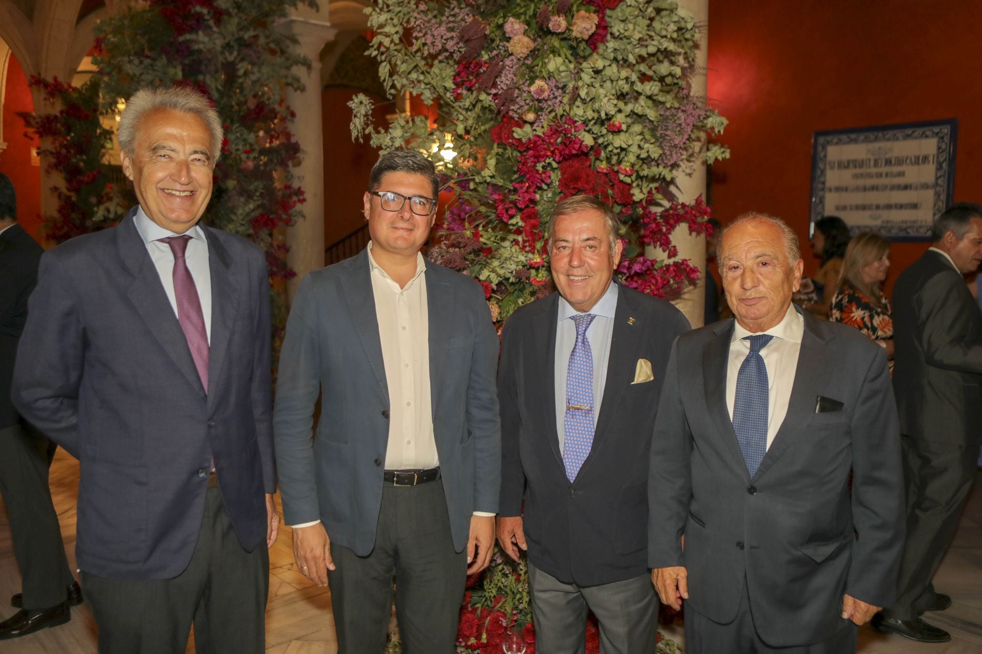 Pablo Gutiérrez Alviz, Álvaro Pimentel, José Ignacio Bidón y Eugenio Suárez Palomares