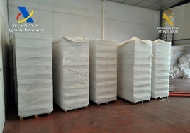 Intervienen más de 400.000 cajetillas de tabaco falsificado en una 'guardería' de Sevilla