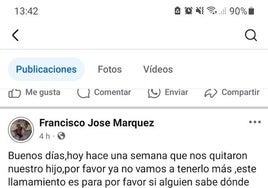 El padre de Dani, el menor asesinado en Isla Mayor, pide ayuda para encontrar su móvil: «El dolor es muy grande»