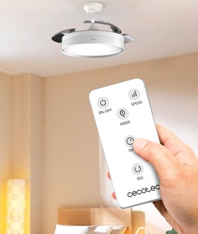 Imagen secundaria 2 - El ventilador de techo invisible por menos de 80 euros y que puedes controlar desde tu móvil