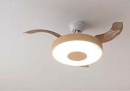 El ventilador de techo invisible por menos de 80 euros y que puedes controlar desde tu móvil