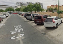 Cisneo Alto y la calle Tormes tendrán aparcamientos para vecinos durante las obras del metro de Sevilla