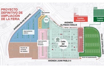 El Ayuntamiento de Sevilla da un paso decisivo para la ampliación de la Feria de Abril