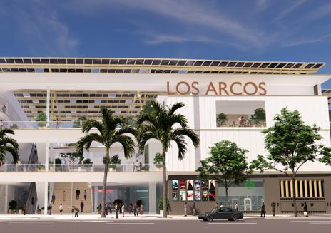 Imagen secundaria 1 - Los Arcos cambiará tanto su fachada y exteriores como su oferta gastronómica y de ocio