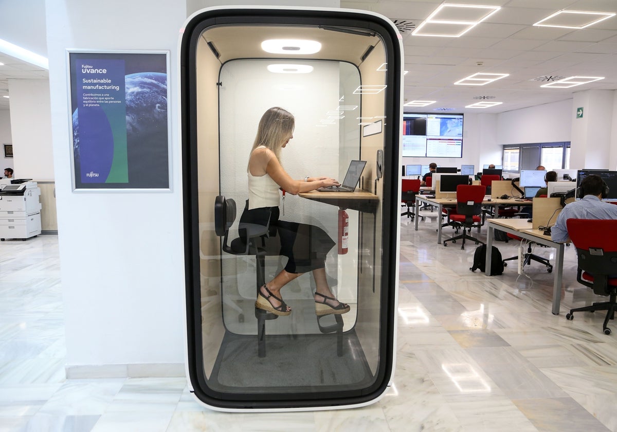 La sede sevillana de Fujitsu, que es la segunda en importancia de la compañía en España