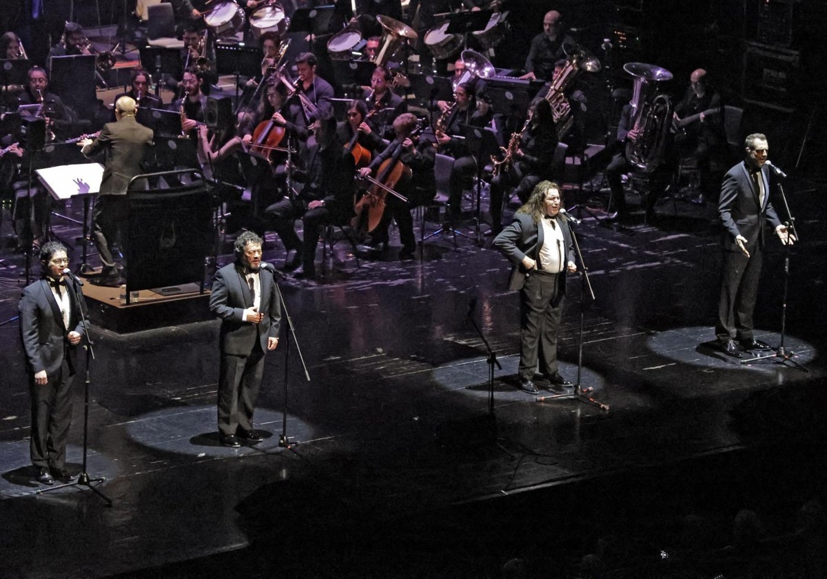 Los Cantores de Híspalis, en concierto en Fibes la pasada Cuaresma