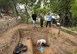 Encuentran una cocina romana de época altoimperial en Coria del Río