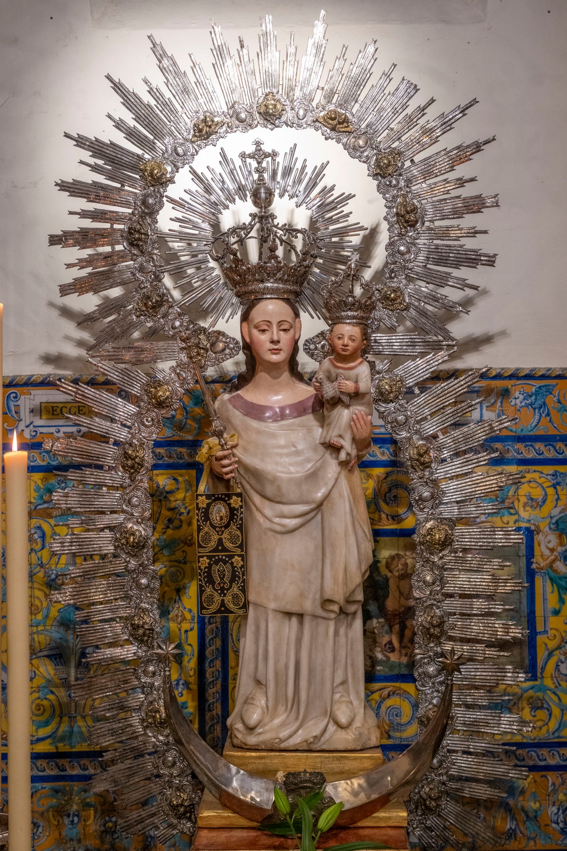Las imágenes de los besamanos de la Virgen del Carmen en Sevilla