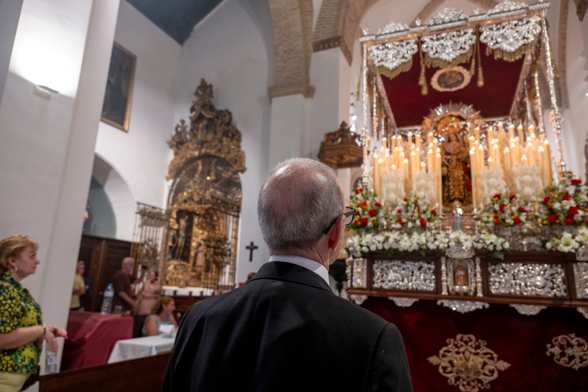 Las imágenes de la procesión de la Virgen del Carmen de Santa Catalina