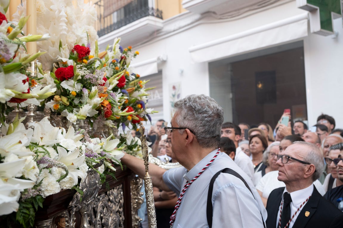 Las imágenes de la procesión de la Virgen del Carmen de Santa Catalina