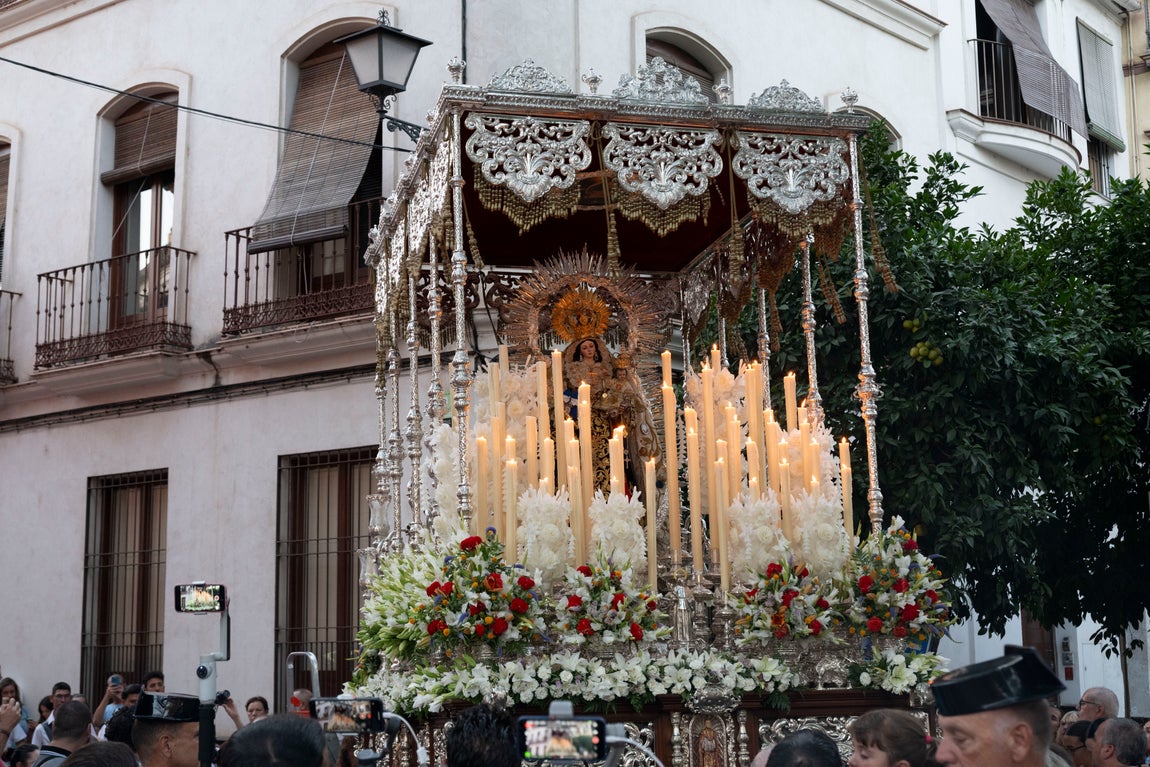 Las imágenes de la procesión de la Virgen del Carmen de Santa Catalina