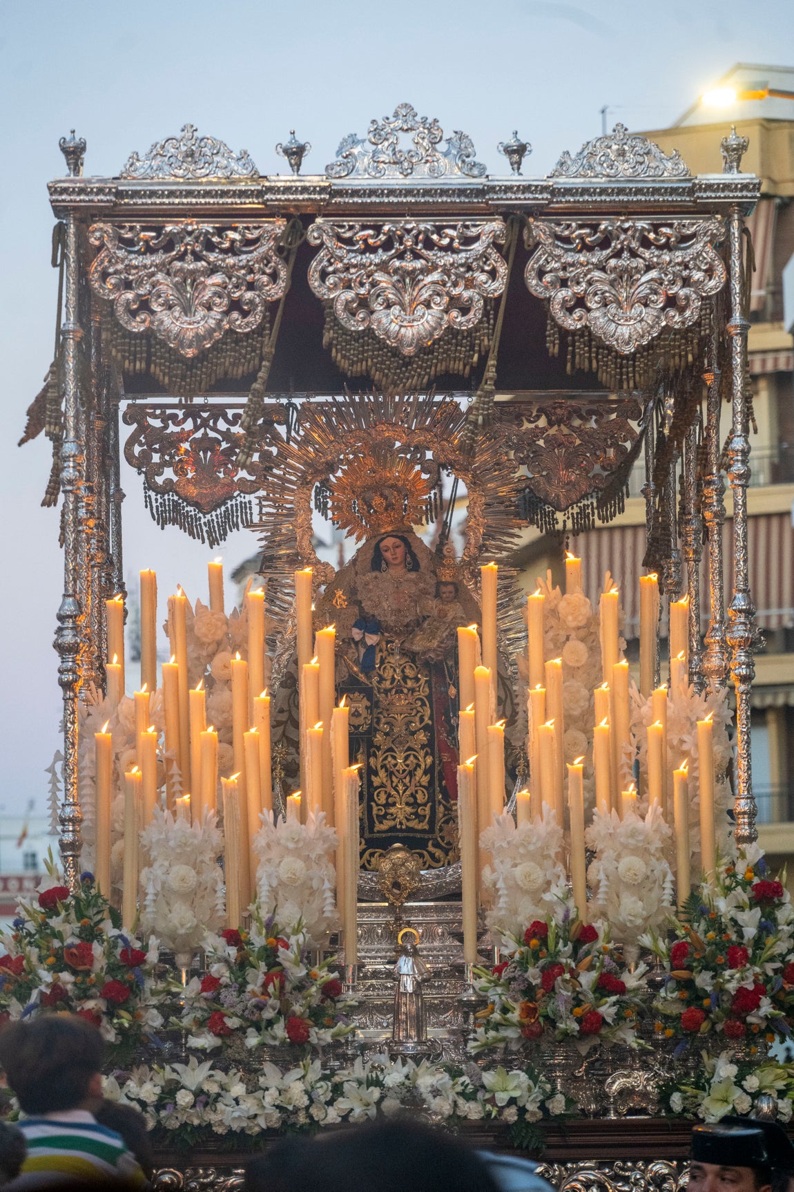 Las imágenes de la procesión de la Virgen del Carmen de Santa Catalina