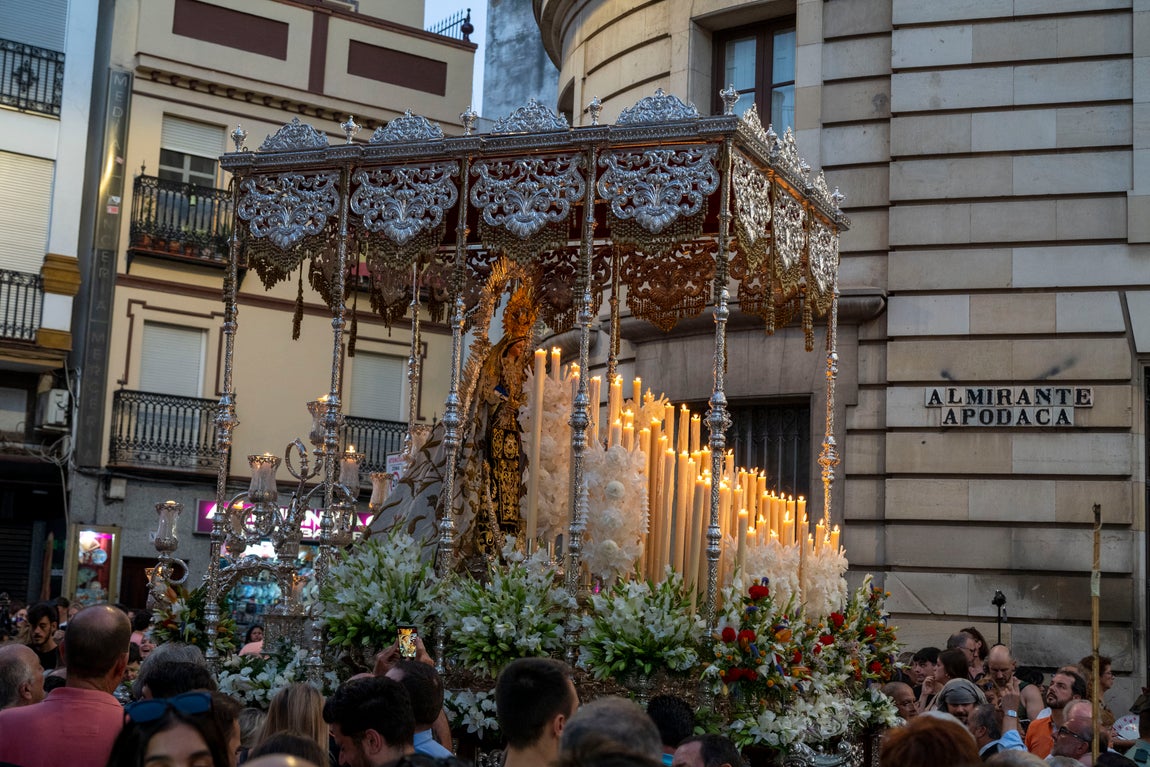 Las imágenes de la procesión de la Virgen del Carmen de Santa Catalina