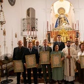 Comisión organizadora del 75 aniversario de la hermandad de la Amargura de Dos Hermanas