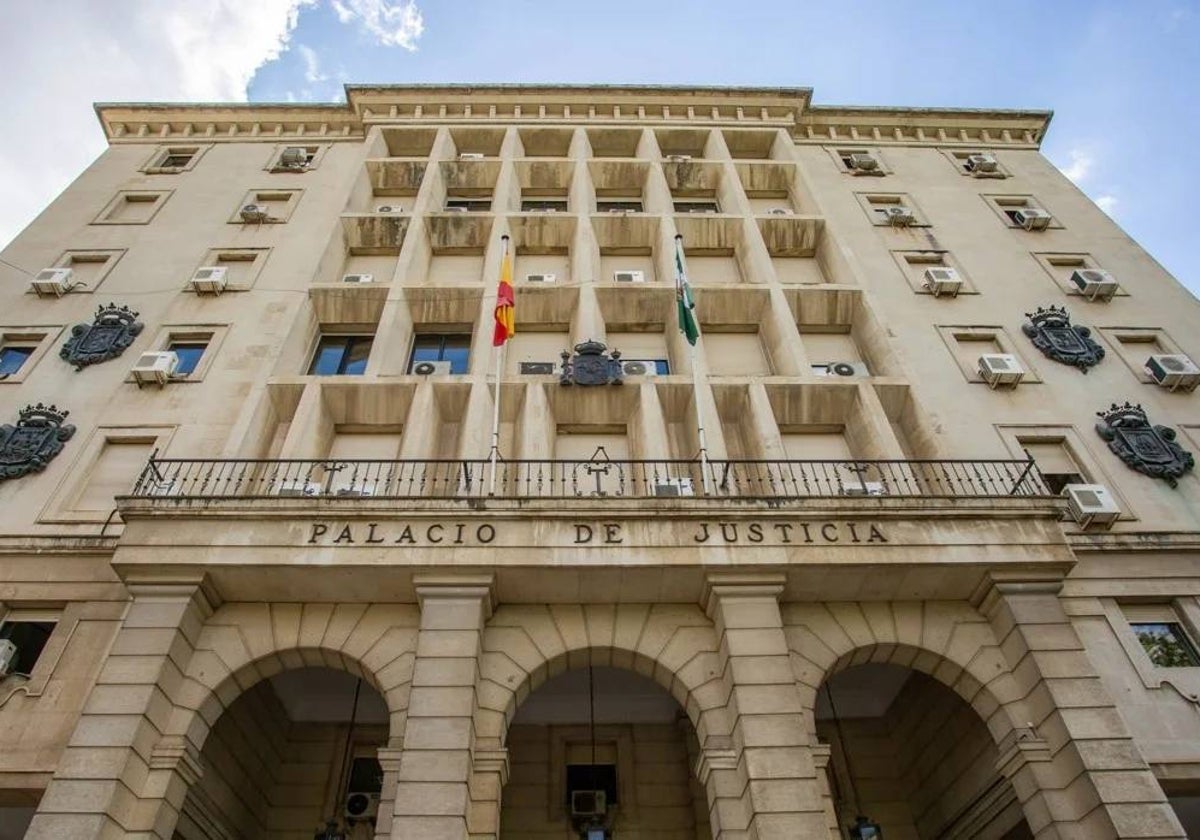 Fachada del Palacio de Justicia