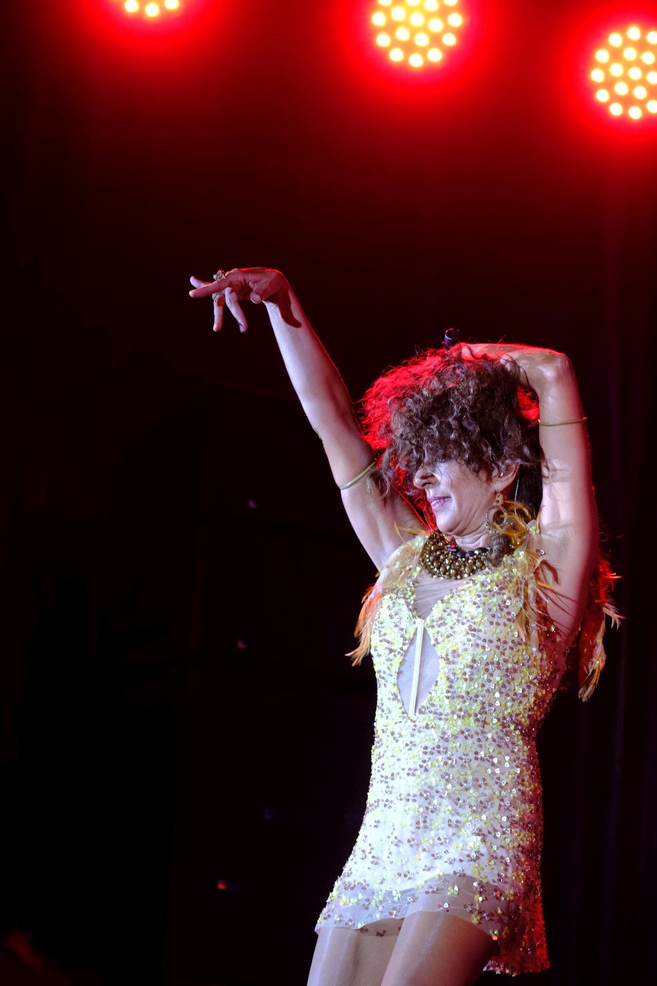 Rosario encandiló al público con su energía sobre el escenario