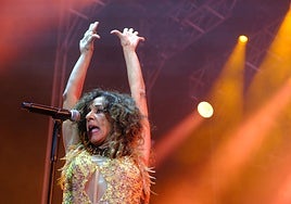 Concierto de Rosario en el Tío Pepe Festival de Jerez, en imágenes