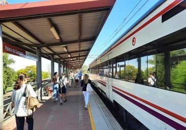 Los viajeros en la red de Cercanías de Sevilla suben un 16,5% durante el primer semestre de 2025