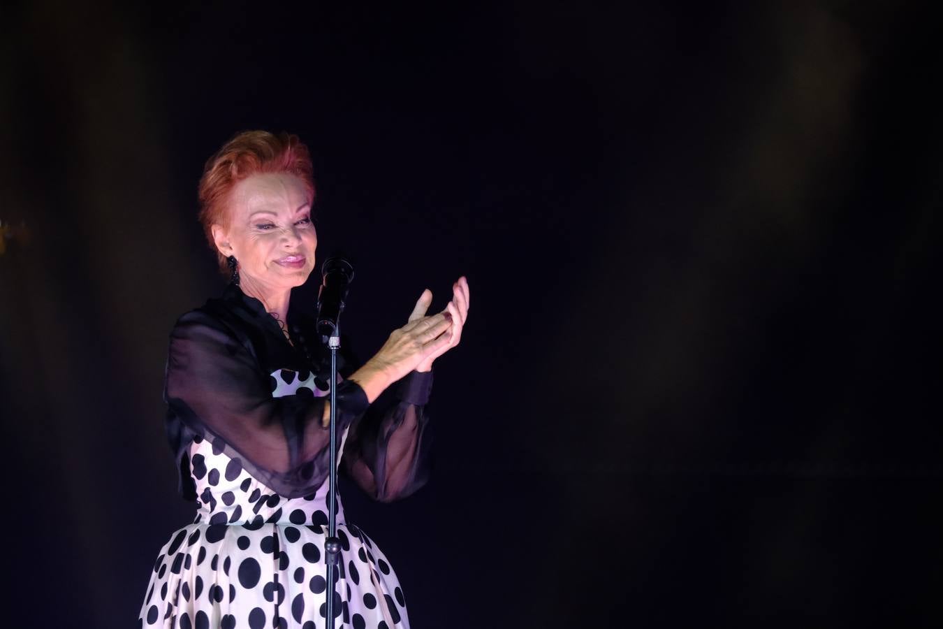 Un momento de la actuación de Paloma San Basilio en el Tío Pepe Festival 2025