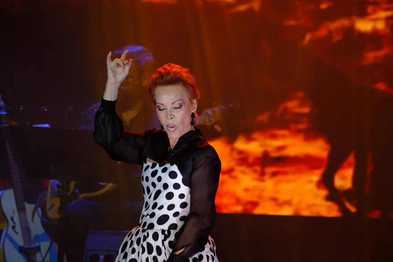 Un momento de la actuación de Paloma San Basilio en el Tío Pepe Festival 2025