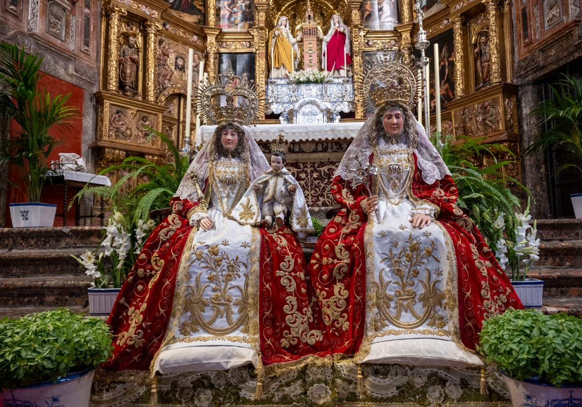 Gozos y besamanos a Señora Santa Ana