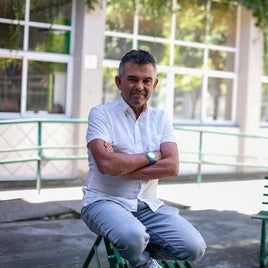 Francisco J. Medina en la Facultad de Psicología de la Universidad de Sevilla